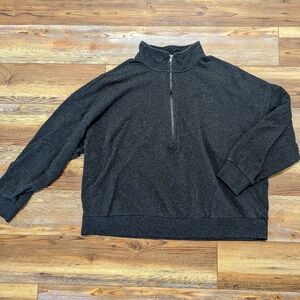 Torrid Drop Shoulder Half Zip Pullover Athleisure Sweatshirt Women's Size 1X